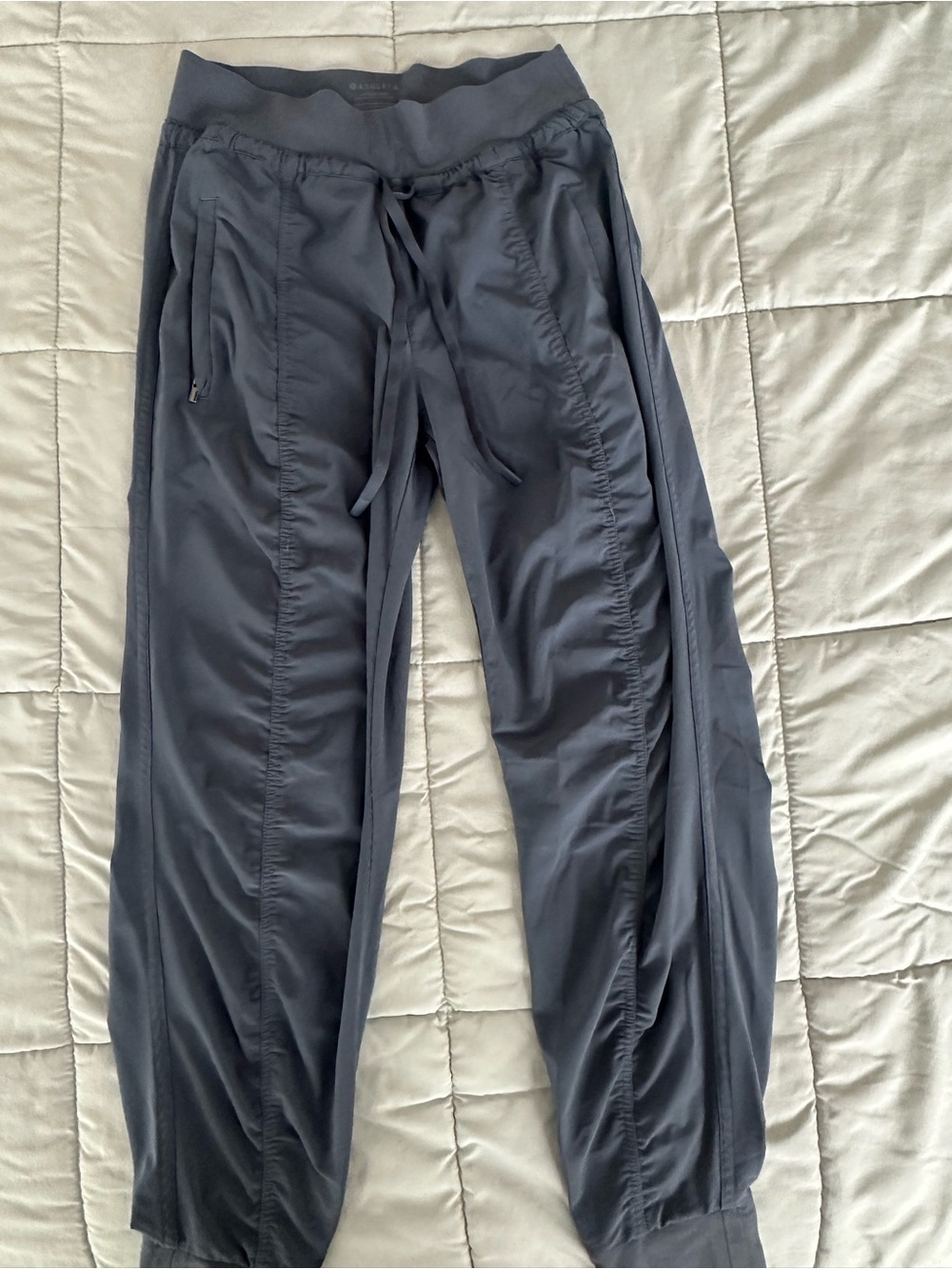 Athleta Women's Dark Gray Jogger Sweatpants - Drawstring Waist